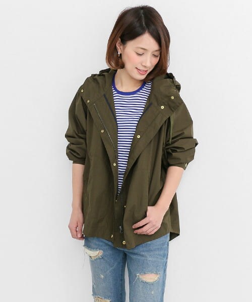 URBAN RESEARCH Sonny Label（アーバンリサーチサニーレーベル）の「マウンテンパーカー（マウンテンパーカー・レディース・ネイビー/カーキ・FREE）」の4枚目の写真