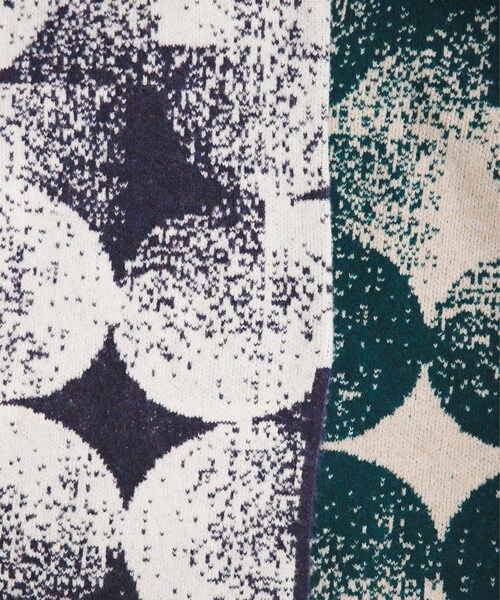 LAATO（ラート）の「5 patterned knit dress（ワンピース・レディース・モーブ/ミドリ・Free）」の5枚目の写真