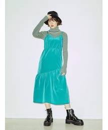 jouetie | ナイロンジャンパースカート(ジャンパースカート)