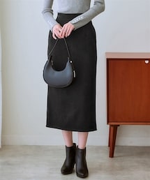 nissen | スエード調タイトスカート＜大きいサイズ有＞(スカート)
