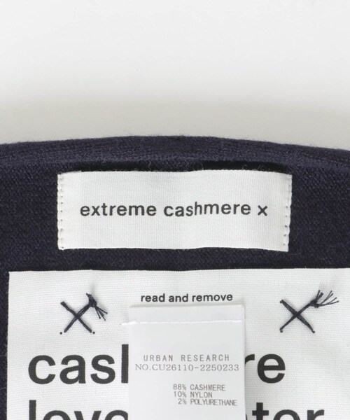 URBAN RESEARCH（アーバンリサーチ）の「Extreme Cashmere　BANDANA（バンダナ/スカーフ・レディース・DUST/CORN/GOAT/NAVY/RAVEN・-）」の16枚目の写真