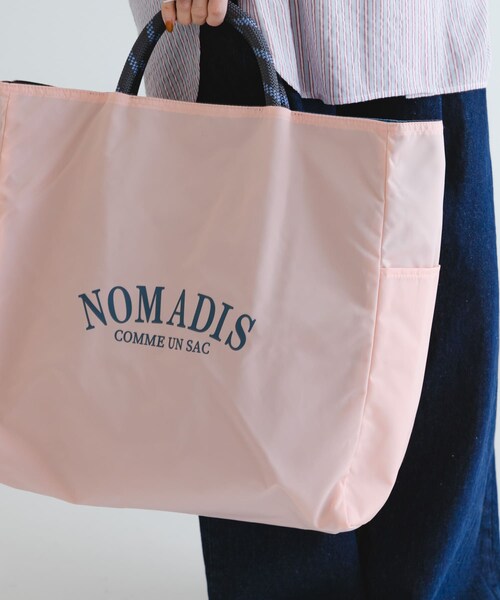 URBAN RESEARCH(アーバンリサーチ)の「NOMADIS SAC2/16(トートバッグ・レディース・LT.PINK/NAVY・one)」の8枚目の写真