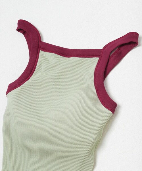 URBAN RESEARCH（アーバンリサーチ）の「HAKUJI　TWIST COTTON BRA AMESLE（キャミソール・レディース・IVORY/PISTACHIO・Free）」の8枚目の写真