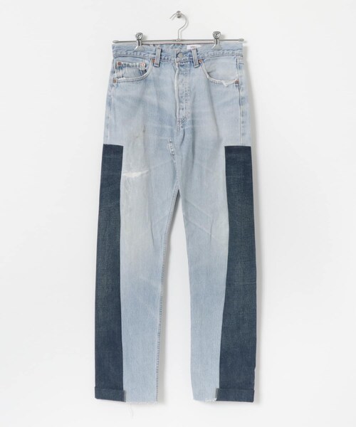 THE GOODLAND MARKET（ザグッドランドマーケット）の「SREU　SREU-Transposed Denim Pants（デニムパンツ・レディース・PALxBL1/PALxBL2/PALxBL3/PALxBL4・1/3）」の19枚目の写真