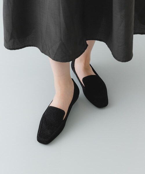 RODE SKO（ロデスコ）の「『MADE IN JAPAN』スクエアトゥローファー（ローファー・レディース・SILVER/BLACK/BROWN/LEOPARD・36/37/38）」の17枚目の写真