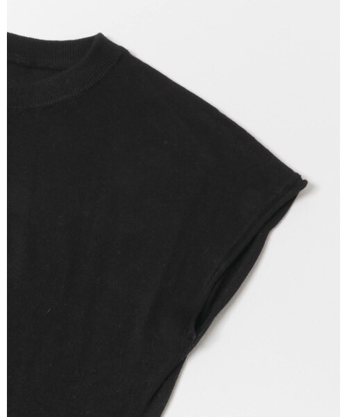 URBAN RESEARCH（アーバンリサーチ）の「STUDIO DOE　French Sleeve Knit Top（ニット/セーター・レディース・GREY/BLACK/WHITE・S）」の19枚目の写真