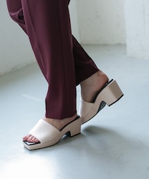 KBF（ケイビーエフ）の「ウェッジソールミュール∴（サンダル）」