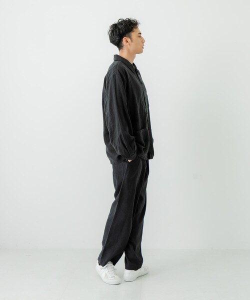 URBAN RESEARCH（アーバンリサーチ）の「『別注』LE VETEMENT ATLANTIQUE×UR　ワークパンツ（その他パンツ・メンズ・BLACK/CHARCOAL・M/L）」の17枚目の写真