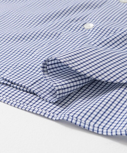 URBAN RESEARCH DOORS(アーバンリサーチドアーズ)の「『イージーケア』LIFE STYLE TAILOR セミワイドチェックシャツ(シャツ/ブラウス・メンズ・BLUE-CH・37/39/41/43)」の7枚目の写真
