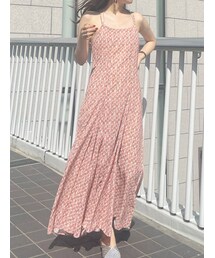 MERCURYDUO | ジオメトリックロングキャミワンピース(ワンピース)