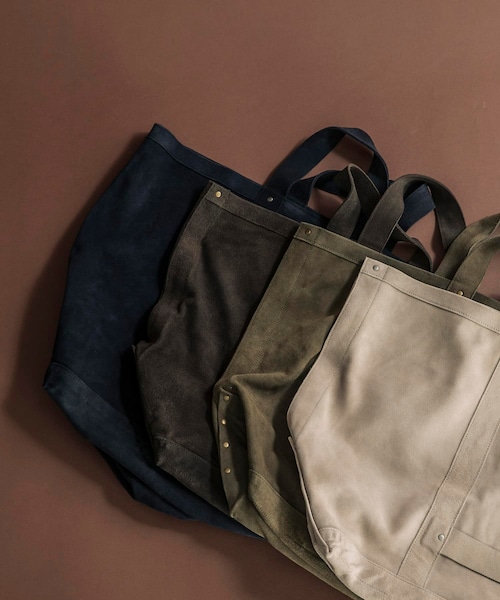 URBAN RESEARCH（アーバンリサーチ）の「『別注』SEVEN BY SEVEN×URBAN RESEARCH　LEATHER TOTE BAG（トートバッグ・メンズ・ECRU/CHACOAL/D.BROWN/OLIVE・Free）」の18枚目の写真