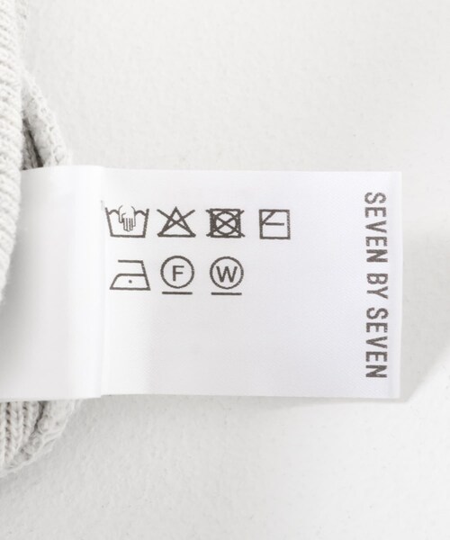 URBAN RESEARCH（アーバンリサーチ）の「SEVEN BY SEVEN　PULLOVER KNIT HOODIE（パーカー・メンズ・010 BLK/030 WHT・M/L）」の10枚目の写真
