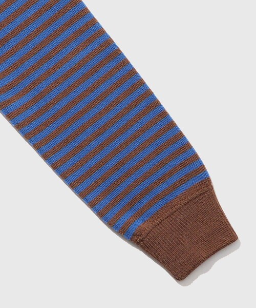 ADAM ET ROPE'（アダムエロペ）の「【GALLIA/ガッリア】GINSBERG（ポロシャツ・メンズ・ダークブラウン系・48/50/52）」の8枚目の写真