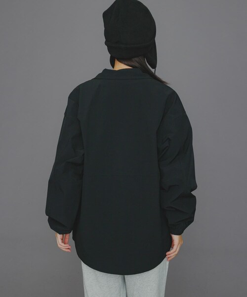 SENSE OF PLACE by URBAN RESEARCH（センスオブプレイスバイアーバンリサーチ）の「『ユニセックス』Uiscel　4WAYストレッチアノラック（その他トップス・レディース・BLACK/OLIVE・M/L）」の7枚目の写真