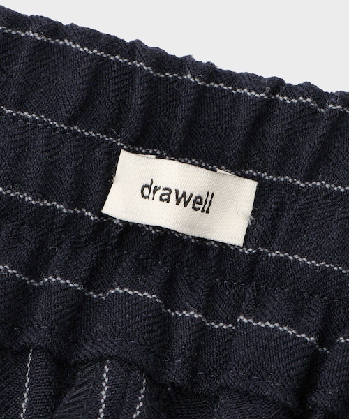 ROPE'（ロペ）の「【drawell（ドロウェル）】DRAWSTRING PANTS｜パンツ（その他パンツ・レディース・ライトグレー/ネイビー・38/36）」の19枚目の写真