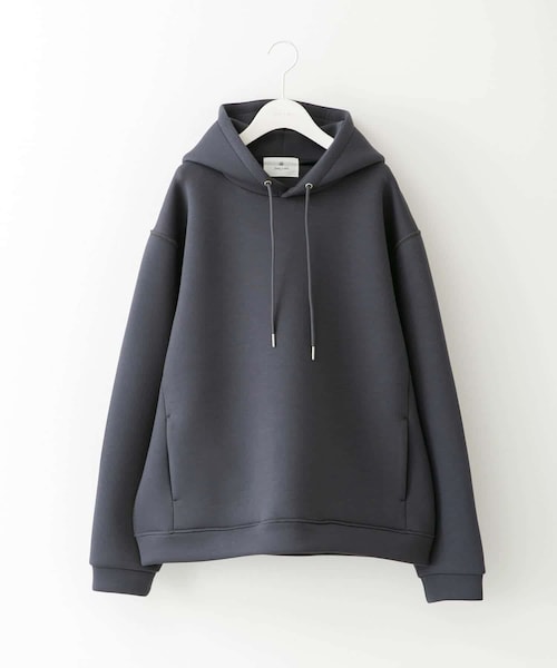 URBAN RESEARCH Sonny Label（アーバンリサーチサニーレーベル）の「ダンボールニットプルオーバーパーカー（パーカー・メンズ・アイスグレー/チャコール/ブラック/ブラウン・M/L/XL）」の3枚目の写真