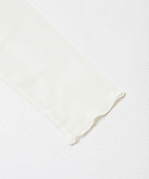 URBAN RESEARCH DOORS(アーバンリサーチドアーズ)の「ハイネックチュールインナー(Tシャツ/カットソー・レディース・DOT/BROWN/OFF・Free)」の10枚目の写真