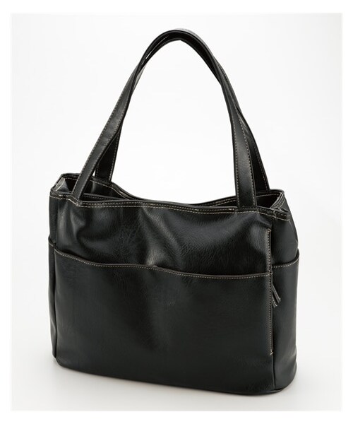 nissen（ニッセン）の「10ポケット多収納トートバッグ（A4対応）（トートバッグ・メンズ・黒/グレージュ/アプリコット/マスタード/アイボリー×オーク/チャコール/ペールグリーン・Y）」の7枚目の写真