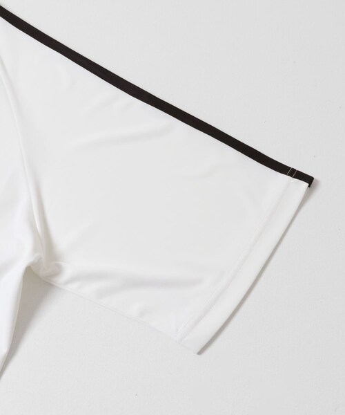URBAN RESEARCH Sonny Label（アーバンリサーチサニーレーベル）の「OOPS　吸水速乾ラインモックネックTシャツ（Tシャツ/カットソー・メンズ・OFF/BLACK/DARK NAVY・M/L/XL）」の8枚目の写真