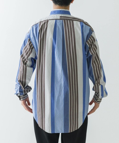 URBAN RESEARCH（アーバンリサーチ）の「FREEMANS SPORTING CLUB　CHRYSTIE SHIRT（シャツ/ブラウス・メンズ・ブルー/イエロー・S/M）」の6枚目の写真