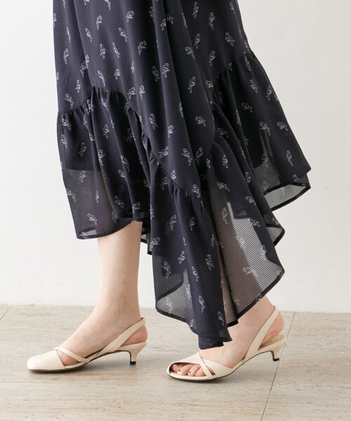 URBAN RESEARCH ROSSO（アーバンリサーチロッソ）の「quartierglam　INSIDE COVERED SANDALS∴（サンダル・レディース・PYTHON/IVORY・36/37/38）」の5枚目の写真