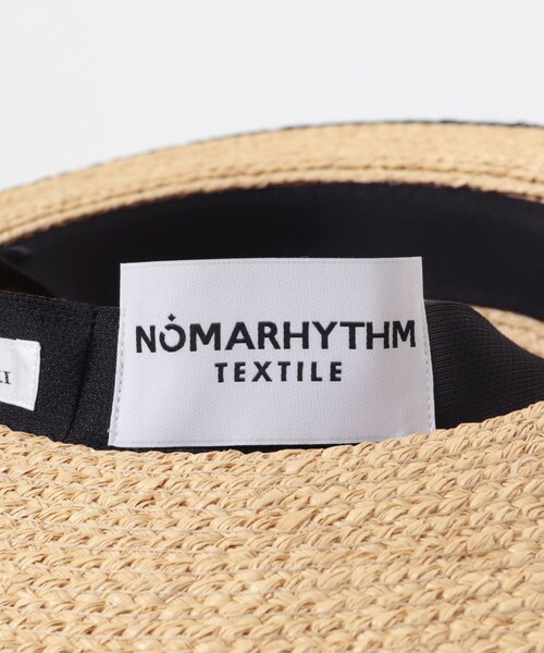 URBAN RESEARCH(アーバンリサーチ)の「NOMARHYTHM TEXTILE KIJIMA TAKAYUKI RAFFIAHAT(ハット・レディース・NATURAL・1)」の6枚目の写真