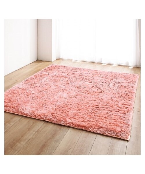 nissen（ニッセン）の「厚みが選べる！極細マイクロシャギーラグ（ラグ/マット・メンズ・アイボリー/ベージュ/ライムグリーン/ライトピンク・約130×185cm(10mm)/約185×185cm(10mm)/約185×240cm(10mm)/約130×185cm(20mm)/約185×185cm(20mm)/約185×240cm(20mm)）」の21枚目の写真