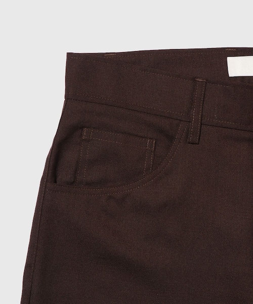 ADAM ET ROPE'(アダムエロペ)の「【Sefr/セファ】 JIRO TROUSER(その他パンツ・メンズ・ブラック/ダークブラウン・M/S)」の9枚目の写真