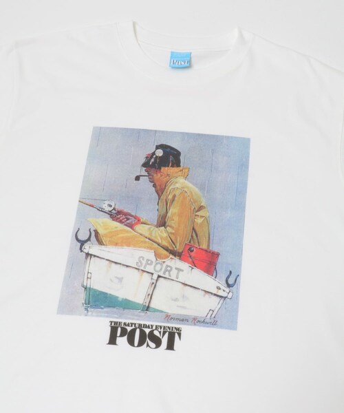 URBAN RESEARCH DOORS(アーバンリサーチドアーズ)の「FORK&SPOON Norman Rockwell Short-SleeveT-shirts(Tシャツ/カットソー・メンズ・OFF/CHARCOAL・4/5)」の12枚目の写真