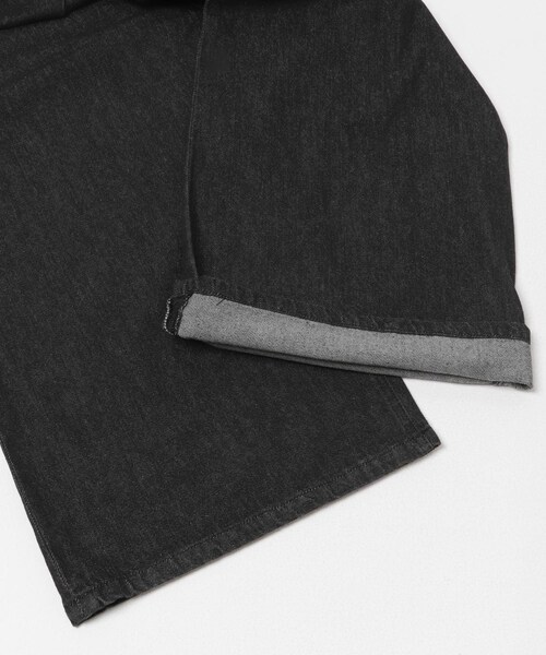 ITEMS URBANRESEARCH（アイテムズ アーバンリサーチ）の「ベルト付ワイドデニム（デニムパンツ・レディース・BLU/BLK・S/M）」の10枚目の写真