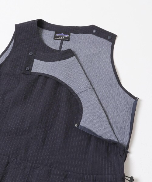 URBAN RESEARCH(アーバンリサーチ)の「『別注』THOUSAND MILE×URBAN RESEARCH SLEEVELESS ALL IN ONE(つなぎ/オールインワン・レディース・BLACK/NAVYSTRIPE・M/L)」の21枚目の写真