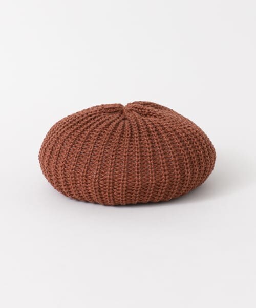 URBAN RESEARCH DOORS(アーバンリサーチドアーズ)の「DOORS import LINEN KNIT BERET∴(ハンチング/ベレー帽・レディース・LI64M/LI66M/LI55U・FREE)」の1枚目の写真