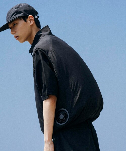 URBAN RESEARCH（アーバンリサーチ）の「LOWERCASE　LC×空調服AIRCOOLING VEST（ベスト・メンズ・88 BLACK/86 D NAVY/6 BEIGE・M/L/XL）」の14枚目の写真