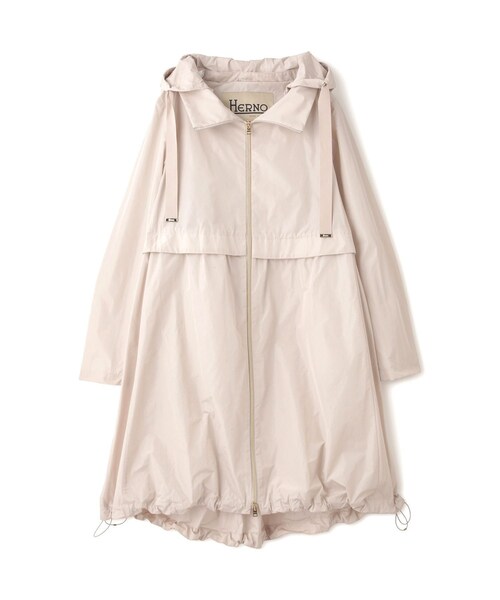 ROPE'(ロペ)の「【WEB限定/一部店舗限定】【HERNO(ヘルノ)】フーデットコート(マウンテンパーカー・レディース・オフホワイト/イエロー・M/S)」の6枚目の写真