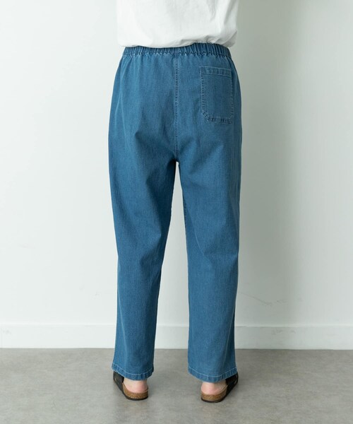 URBAN RESEARCH Sonny Label（アーバンリサーチサニーレーベル）の「接触冷感デニムイージーパンツ（デニムパンツ・メンズ・ブラック/インディゴ/ライトインディゴ・M/L）」の15枚目の写真