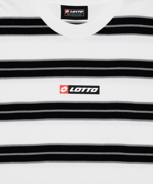 URBAN RESEARCH（アーバンリサーチ）の「LOTTO　MULTI BORDER T-SHIRTS（Tシャツ/カットソー・メンズ・WHITE/BROWN/NAVY・M/L/XL）」の9枚目の写真
