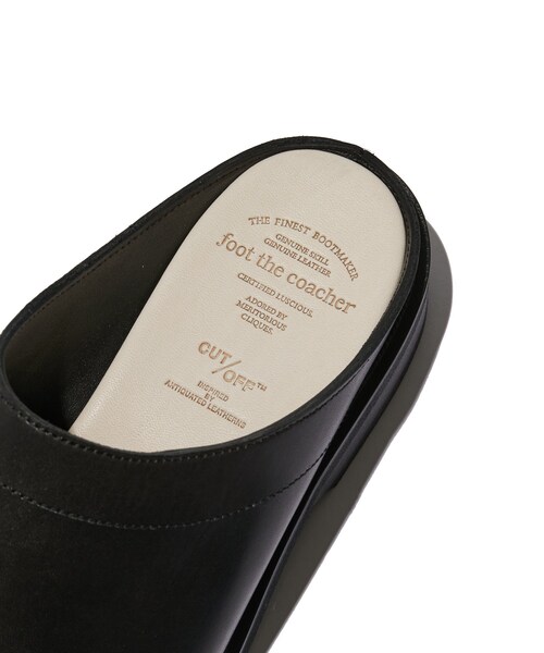 ADAM ET ROPE'（アダムエロペ）の「【foot the coacher/フット ザ コーチャー】MINIMAL CLOG（サンダル・メンズ・ブラック・25.0/26.0/27.0）」の8枚目の写真