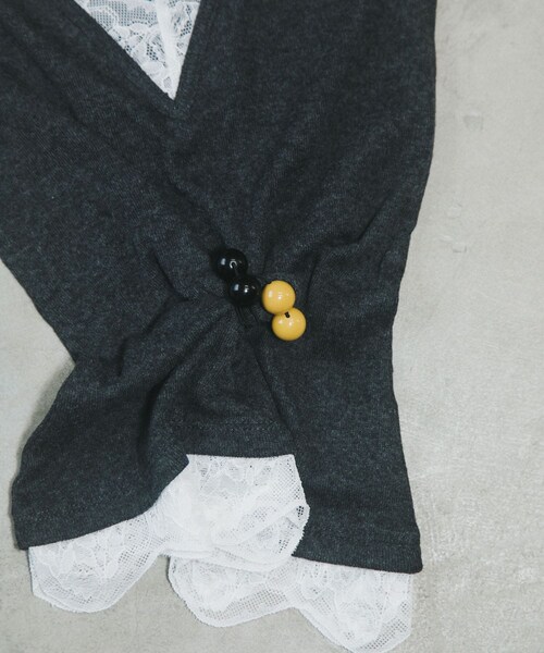 URBAN RESEARCH（アーバンリサーチ）の「decor『デコール』　SET HAIR TIE（ヘアゴム・レディース・BEIGE/BK/CARAMEL/BK・-）」の10枚目の写真