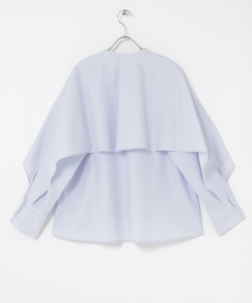 URBAN RESEARCH ROSSO（アーバンリサーチロッソ）の「『別注』CHIGNON×ROSSO　ラッフルシャツブラウス（シャツ/ブラウス・レディース・OWHITE/LBLUE・Free）」の22枚目の写真