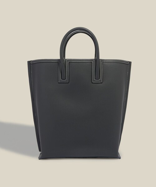 ROPE'（ロペ）の「【E'POR】Ree BAG Large【通勤】【A4対応】（トートバッグ・レディース・チャコール/ライトグレー/キナリ/ベージュ/モスグリーン/ネイビー/ブルー/ラベンダー/ブラック/オフホワイト/ベージュ系/カーキ/ブルー系/ピンク系/ワイン・F）」の14枚目の写真