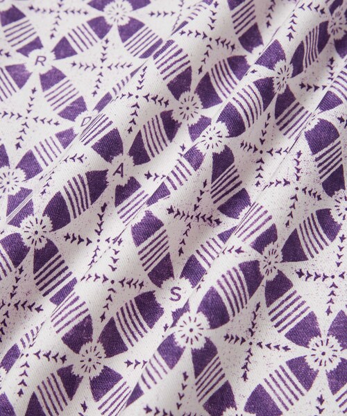Saturdays NYC(サタデーズ ニューヨークシティ )の「Bruce Block Print Ss Shirt(シャツ/ブラウス・メンズ・ブラック/ホワイト/オリーブ/ネイビー/サックス・L/M/S/XL/XS)」の15枚目の写真