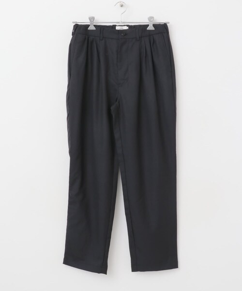 STILL BY HAND Relaxed wool pants