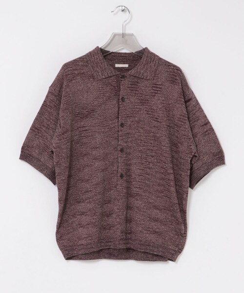 URBAN RESEARCH（アーバンリサーチ）の「ULTERIOR　MELANGE SLUB YARN KNIT（ニット/セーター・メンズ・YELLOW/PURPLE/BROWN・M/L）」の10枚目の写真
