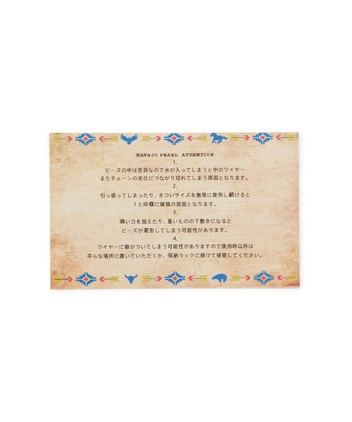 ADAM ET ROPE'(アダムエロペ)の「【J'aDoRe・店舗限定】【ERICKA NICOLAS BEGAY】ナバホパールネックレス5mm/60cm(ネックレス・レディース・シルバー・F)」の16枚目の写真