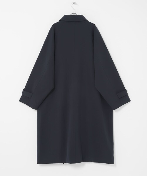 SENSE OF PLACE by URBAN RESEARCH（センスオブプレイスバイアーバンリサーチ）の「バルマカーンルーズコート（ステンカラーコート・メンズ・BEIGE/NAVY/BEG CHECK・M）」の11枚目の写真