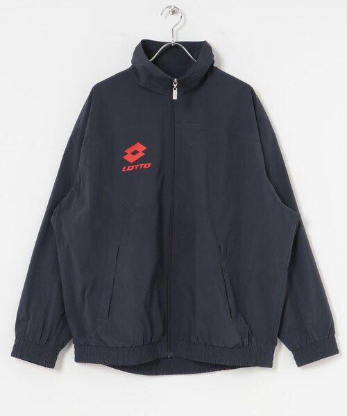 URBAN RESEARCH（アーバンリサーチ）の「LOTTO　LOGO NYLON BLOUSON（ブルゾン・メンズ・BLACK/NAVY・M/L/XL）」の16枚目の写真