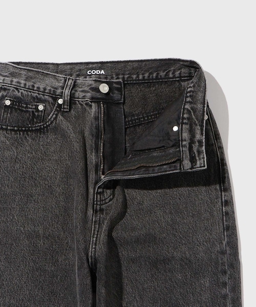 ADAM ET ROPE'（アダムエロペ）の「【CODA/コーダ】ACID WASH BREAK CUT STRAIGHT JEANS（デニムパンツ・メンズ・スミクロ・0/1/2）」の6枚目の写真