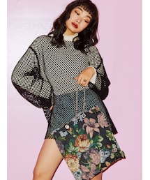 jouetie | オーバーメッシュトップス(Tシャツ/カットソー)