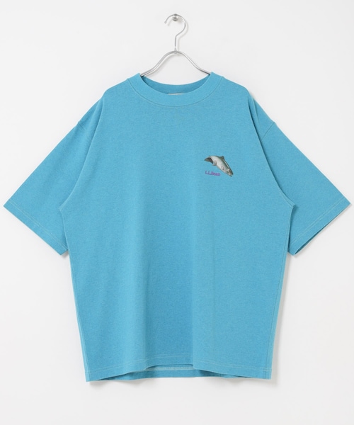 URBAN RESEARCH DOORS(アーバンリサーチドアーズ)の「L.L.Bean JAPAN EDITION 1980 SS CATALOG TROUT T-SHIRTS(Tシャツ/カットソー・メンズ・ECRU/BIRCH/NAVY/TOP VIOLET/TOP TEAL・M/L/XL)」の3枚目の写真