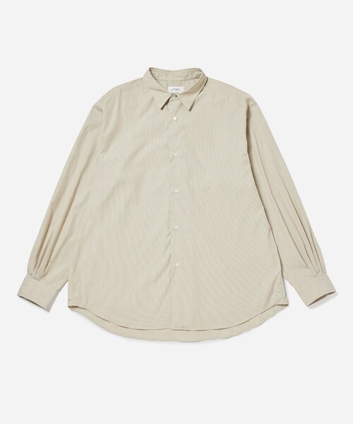 Saturdays NYC（サタデーズ ニューヨークシティ ）の「REGULAR COLLAR  STRIPE SHIRTS（シャツ/ブラウス・メンズ・ベージュ/ネイビー・L/M/S/XL/XS/XXL）」の7枚目の写真